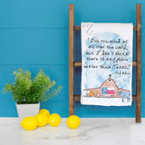 No Place Better Than Texas Tea Towel – Home in the Barn