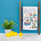 I’m a Grandma Tea Towel – Promoted to Love Boss