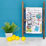 I’m a Teacher Tea Towel – Inspire, Educate, Repeat
