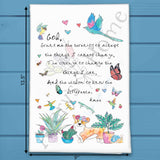 Serenity Prayer Tea Towel – Peace & Wisdom