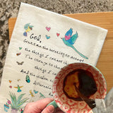 Serenity Prayer Tea Towel – Peace & Wisdom