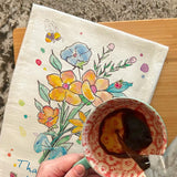 Thank You for Being You Tea Towel – Wildflower Heart