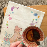 Celebrate Your Birthday Tea Towel – Cake, Candles & You