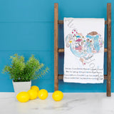 Florida Strong Tea Towel – Hurricane Relief Message