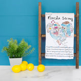 Florida Strong Survivor Tea Towel – Community & Courage