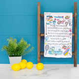 Happy Retirement Tea Towel – Time for Hammocks & Humor