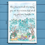 Dogs in a Hammock Tea Towel – Retired & Loving It