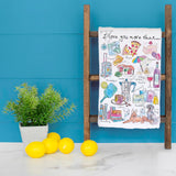 I Love You More Than Wine, Dogs & Travel Tea Towel – Heartfelt Adventures