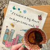 World’s Best Teacher Tea Towel – Heartfelt Thanks for All You Do