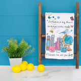 World’s Best Teacher Tea Towel – Heartfelt Thanks for All You Do