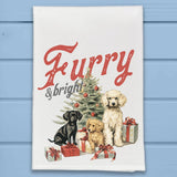 Furry & Bright Vintage Dog Christmas Tree