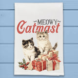 Meowy Catmas Vintage Merry Christmas Cat