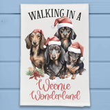 Walking in a Winter Wonderland Dachshund Christmas