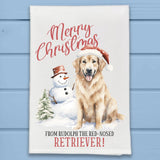 Rudolph the Red-Nosed Golden Retriever Christmas