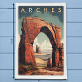 Arches National Park Utah Kitchen Dish Towel