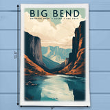 Big Bend National Park Texas Kitchen Dish Towel