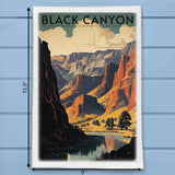 Black Canyon National Park Colorado Kitchen Dish Towel