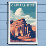 Capital Reef National Park Utah Kitchen Dish Towel