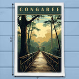 Congaree National Park South Carolina Kitchen Dish Towel