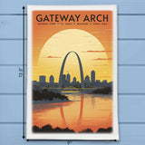 Gateway Arch National Park St. Louis, Missouri Kitchen Towel