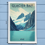 Glacier Bay National Park Alaska Kitchen Dish Towel