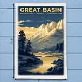 Great Basin National Park Nevada Kitchen Dish Towel