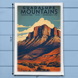 Guadalupe Mountains National Park Texas Kitchen Dish Towel