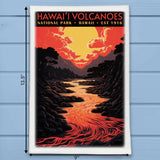 Hawaii Volcanoes National Park Hawaii Kitchen Dish Towel