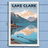 Lake Clark National Park Alaska Kitchen Dish Towel