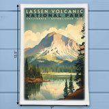 Lassen Volcanic National Park California Kitchen Dish Towel