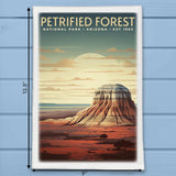 Petrified Forest National Park Arizona Kitchen Dish Towel