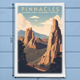 Pinnacles National Park California Kitchen Dish Towel