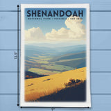 Shenandoah National Park Virginia Kitchen Dish Towel