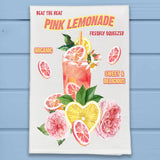 Beat the Heat Farm Fresh Pink Lemonade Kitchen Dish Towel