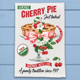 Homemade Cherry Pie Made with Love Kitchen Dish Towel