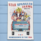 Star Spangled Farms Patriotic 4th of July Kitchen Dish Towel