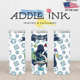 Dungeon Master D20 Fantasy RPG 20oz Skinny Tumbler