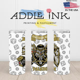Paladin D20 Fantasy RPG 20oz Skinny Tumbler