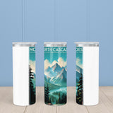 North Cascades National Park 20oz Skinny Tumbler