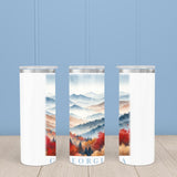 Georgia Landmark & Landscape Watercolor 20oz Skinny Tumbler