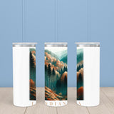 Indiana Landmark & Landscape Watercolor 20oz Skinny Tumbler