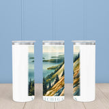 Michigan Landmark & Landscape Watercolor 20oz Skinny Tumbler