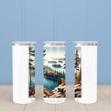 Minnesota Landmark & Landscape Watercolor Insulated Mug/Tumbler