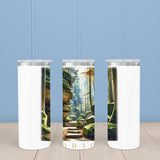 Ohio Landmark & Landscape Watercolor 20oz Skinny Tumbler