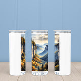 West Virginia Landmark & Landscape Watercolor Insulated Mug/Tumbler