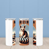 Arizona State Animal Vintage Digital Art 20oz Skinny Tumbler