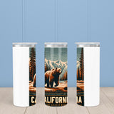 California State Animal Vintage Digital Art Insulated Mug/Tumbler