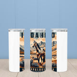 Idaho State Animal Vintage Digital Art 20oz Skinny Tumbler