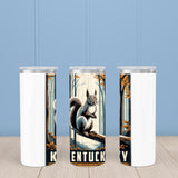Kentucky State Animal Vintage Digital Art Insulated Mug/Tumbler