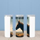 Missouri State Animal Vintage Digital Art Insulated Mug/Tumbler